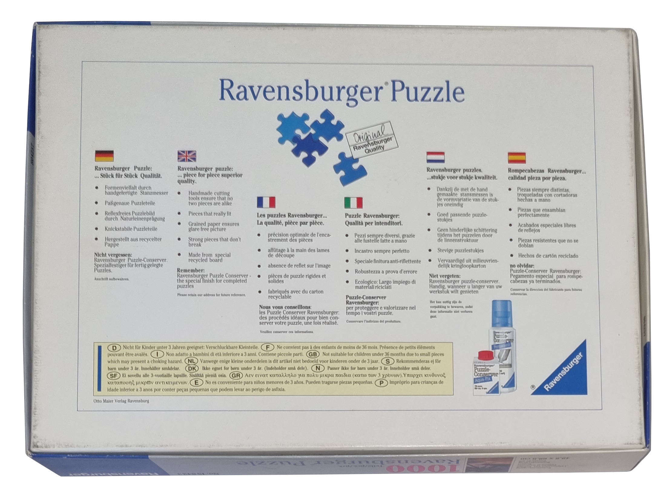 Ravensburger Puzzle 1000 Teile 158423 Sonnenuntergang | 00023301